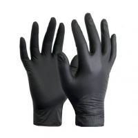 RKAWICZKI NITRYLOWE CZARNE 100szt XL BLACK OLIVE DOMAN